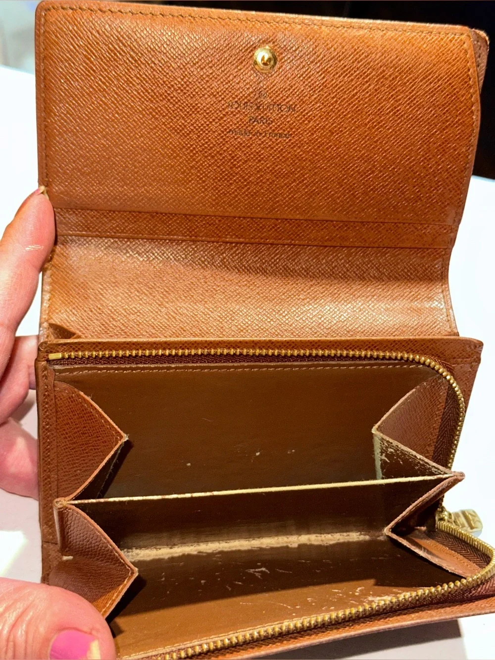 Louis Vuitton Monogram Porte-Monnaie Billets Trésor wallet